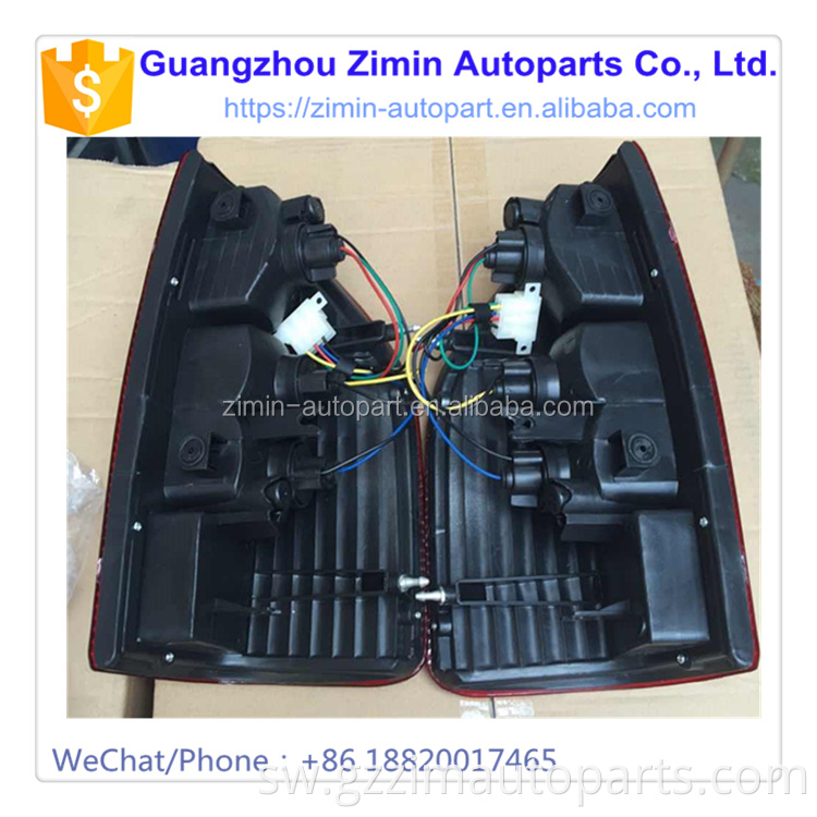 Aftermarket iliyobadilishwa taa ya mkia wa plastiki taa ya nyuma kwa D -Max 2002 - 2005 Taa ya Mkia